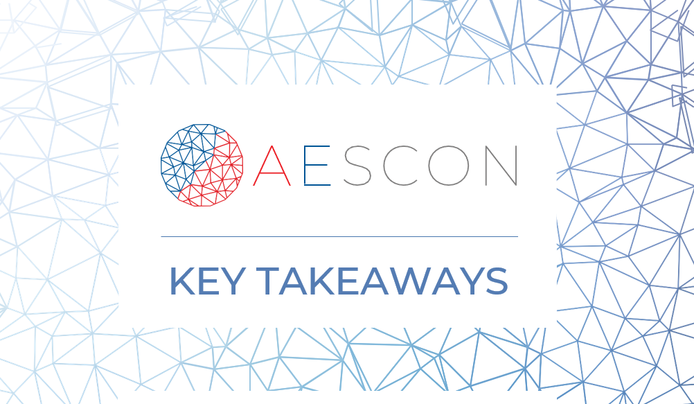 AESCON takeaways